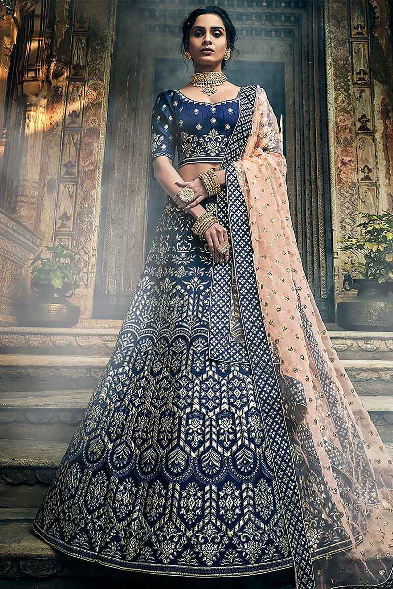 Sheeba on Instagram: “Designer Lehenga choli with jacket style upper  ...Excellent as part of Bridal wea… | Indian bride dresses, Bridal wear,  Unique lehenga designs
