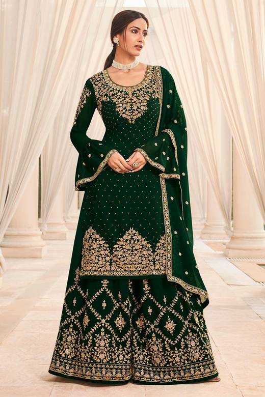 Buy Green Nikkah Dresses for Women Online in the USA