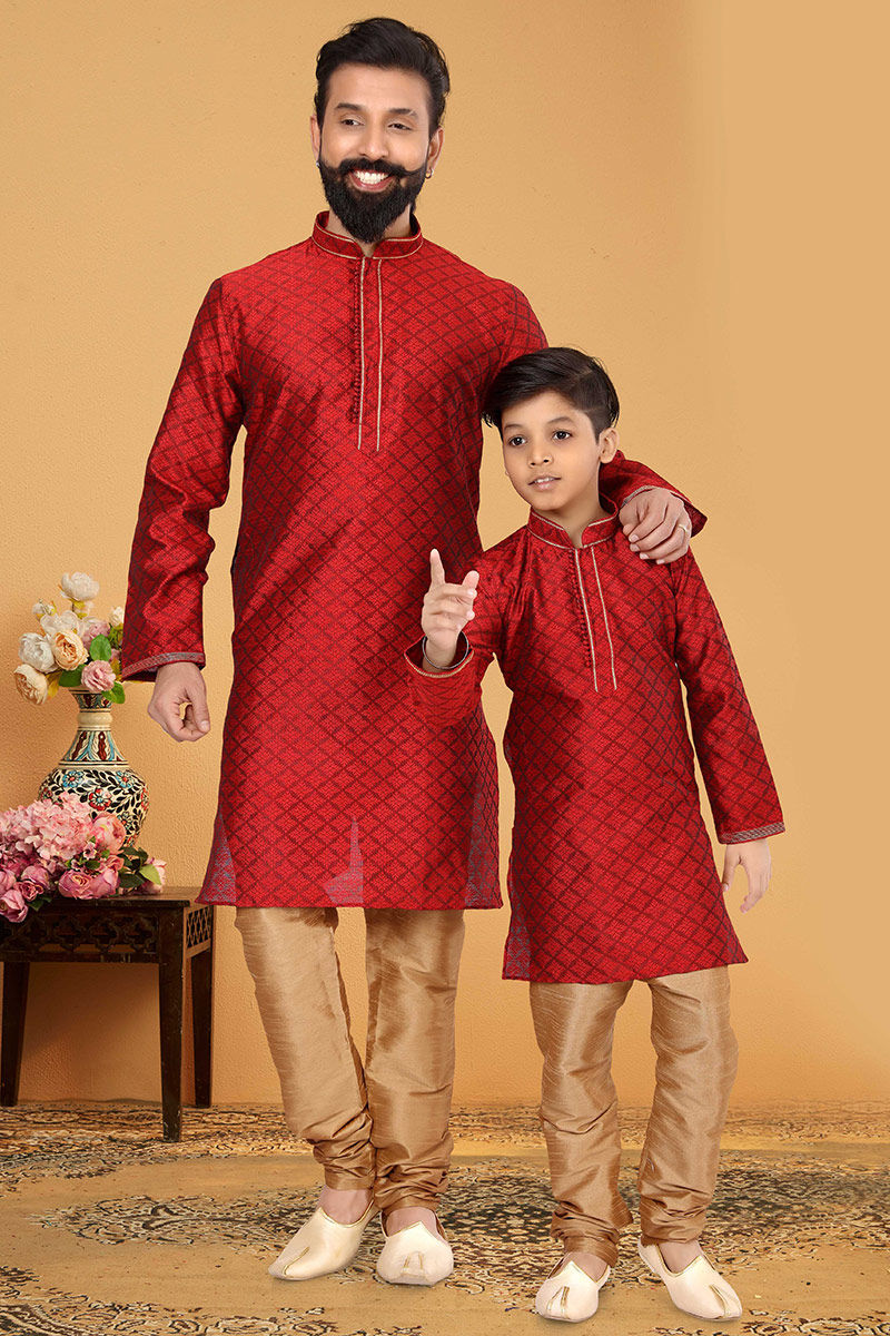 Father and son matching sherwani hotsell