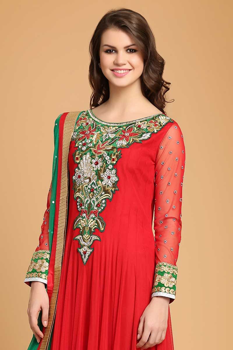 polyester churidar
