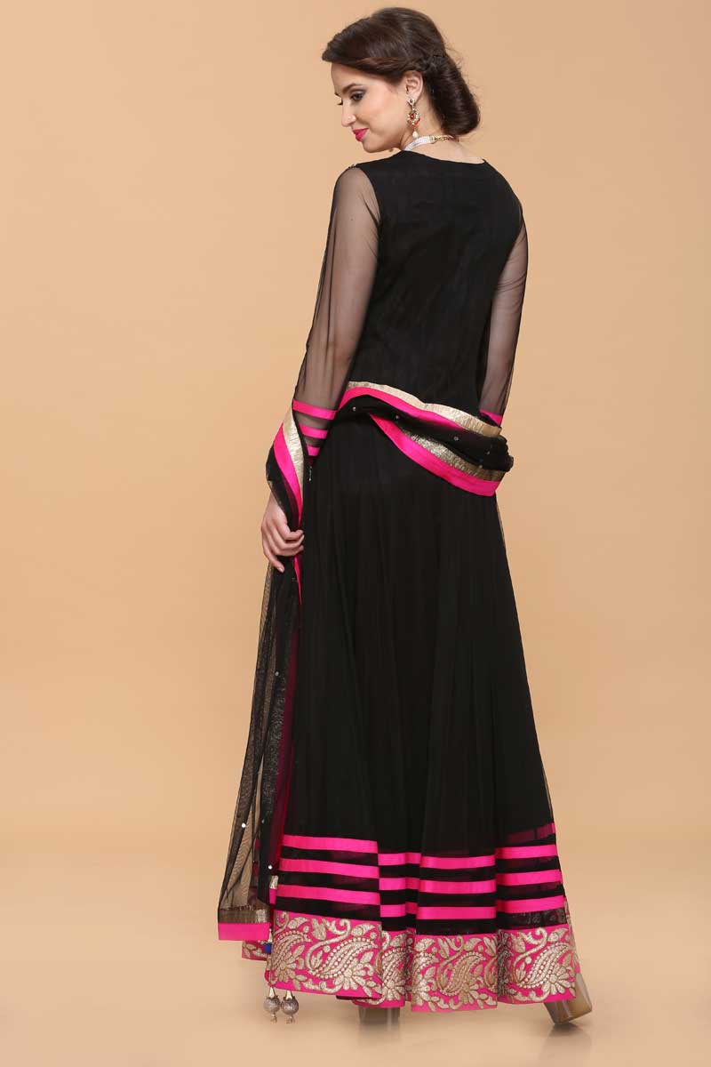 black frock suit designs