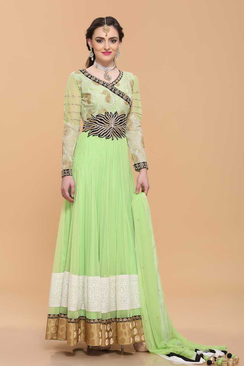 Anarkali Churidar Sale Long Churidar Dress With Price Online - Main Image