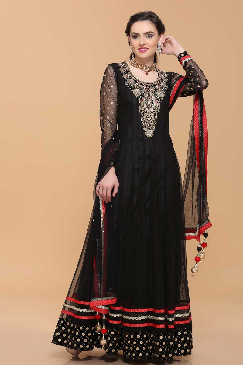 anarkali long churidar