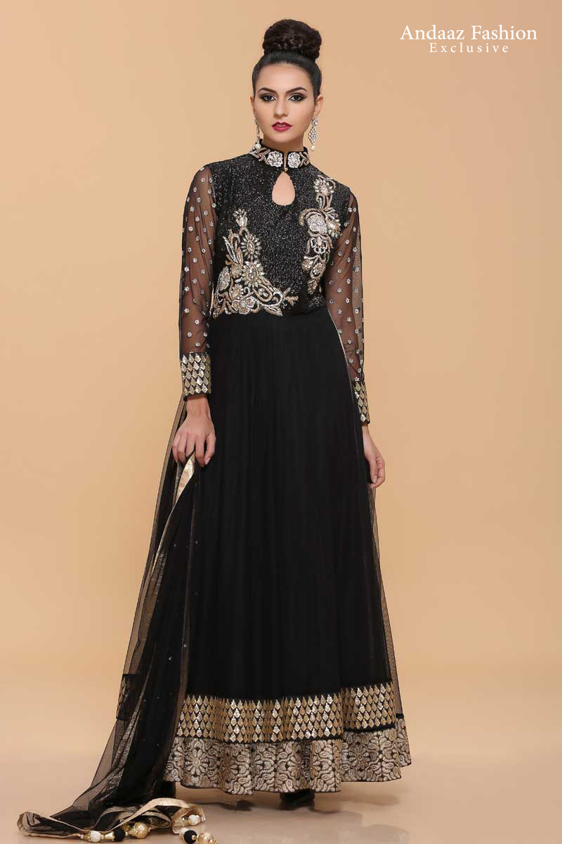 black net churidar