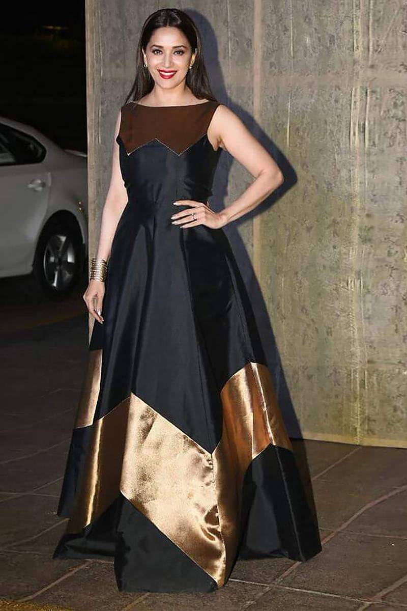 bollywood formal dresses Black Color Taffeta Gown Online Shopping – DMV11159 satin sage bridesmaid dress long