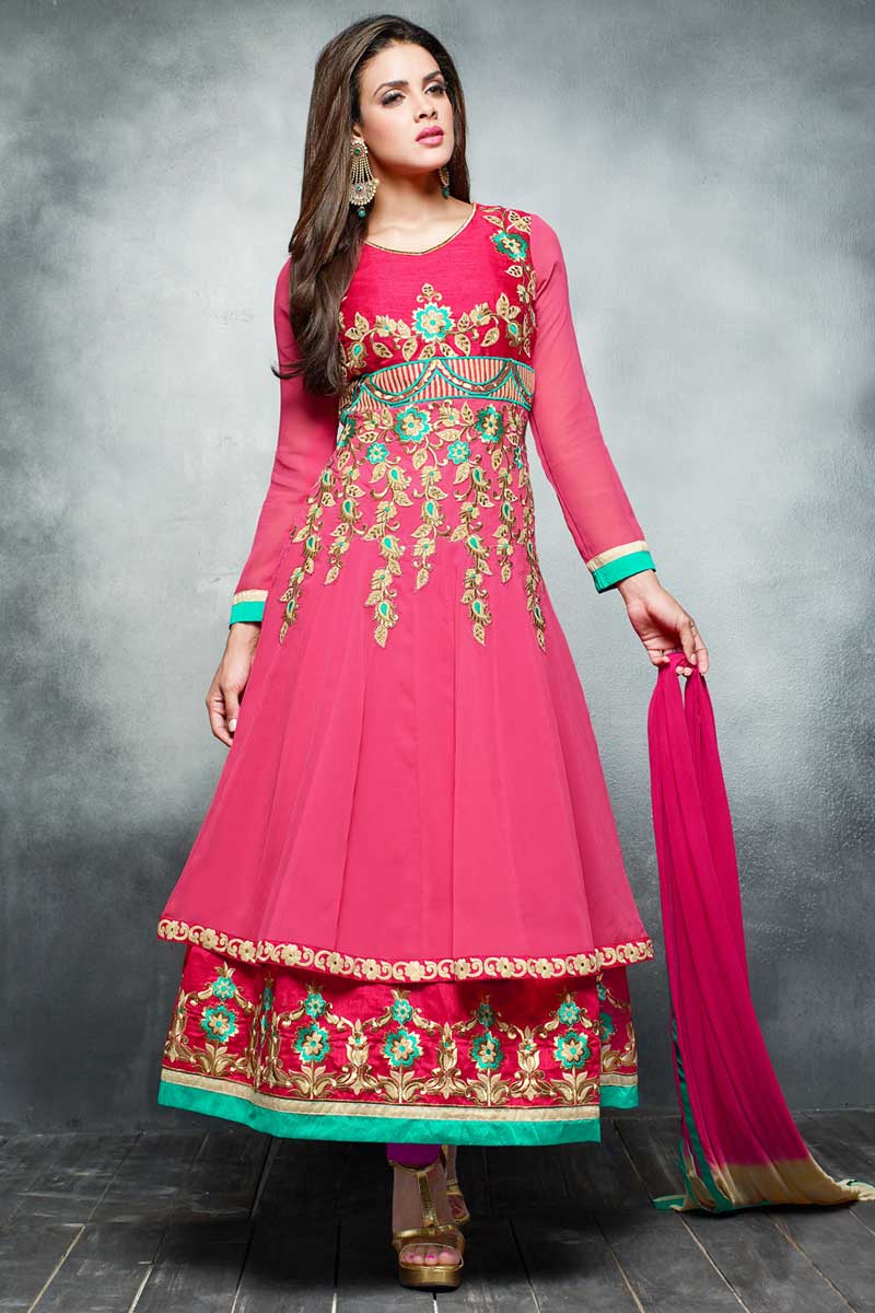 churidar dupatta designs
