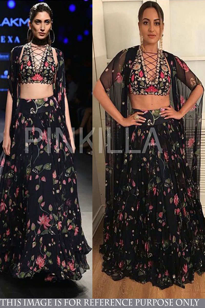 sonakshi sinha lehenga choli