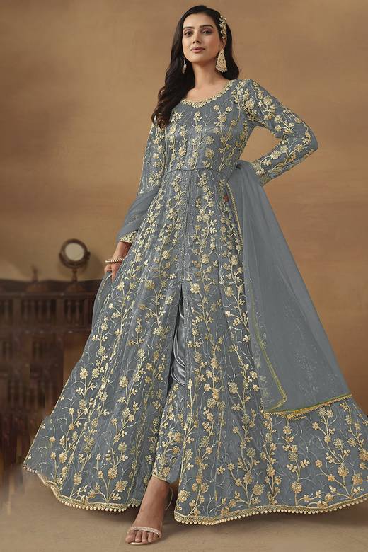 wearing denim dress Never Out Done Small Size:Y/7/8 Type_Fabric Cotton Linen Maxi Dress an invisible back zipper