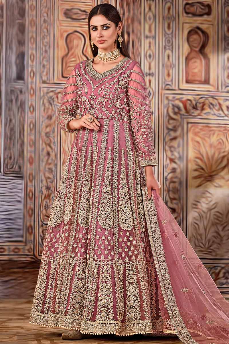 embroidered net dress Ellena
