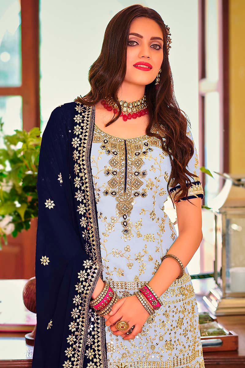 princess polly baby blue dress Libra Eye Makeup Look main image 1