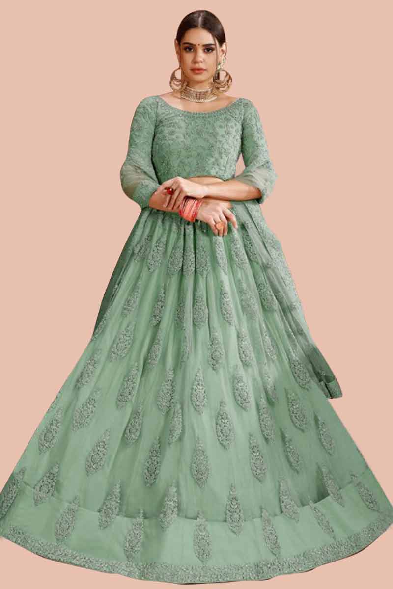 green and grey combination dress Colors 3910 Prom Dress - Royal