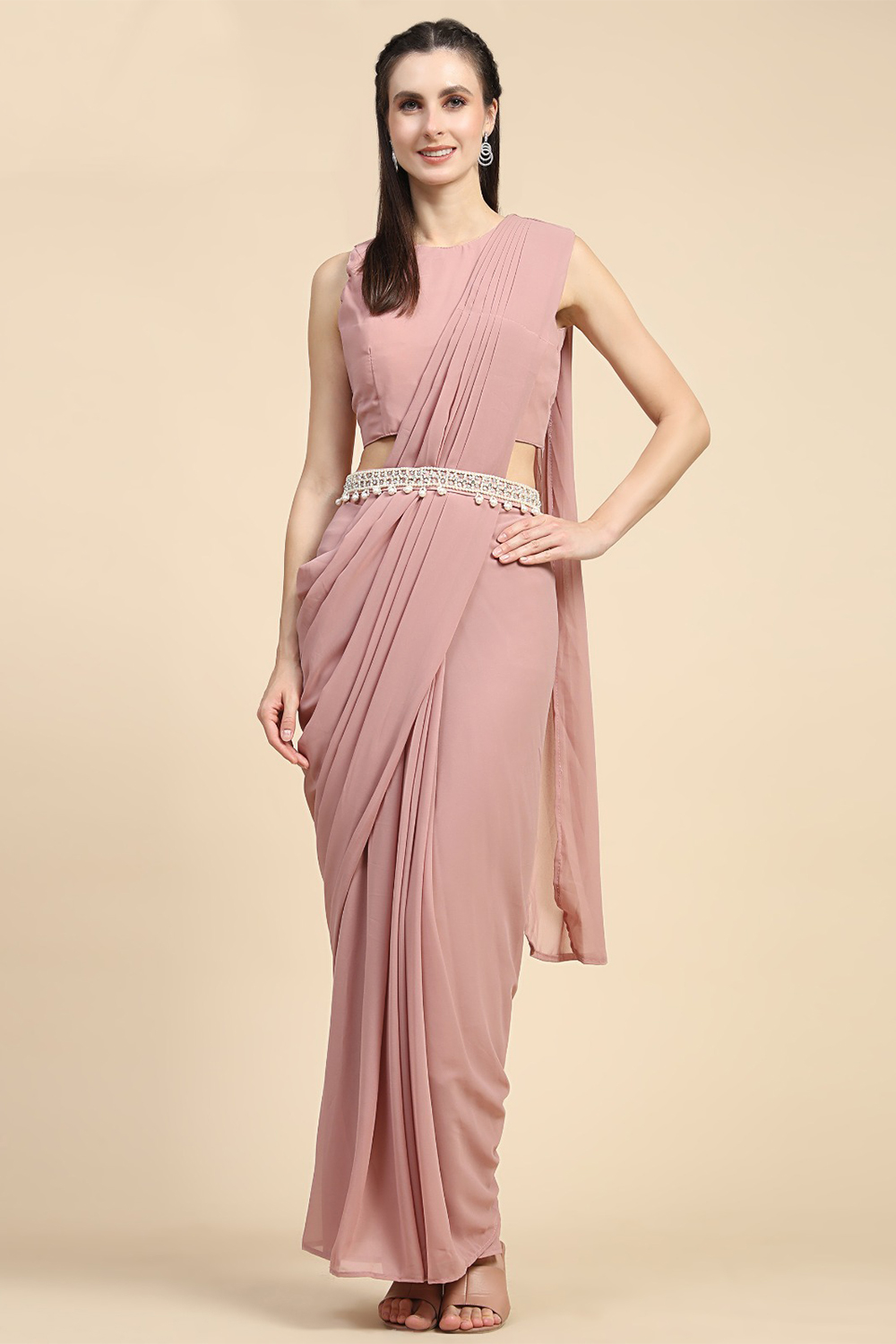 strapless open back dress Marjorie Hot Pink Shift Dress *S-L* | Women's Clothing main image 0