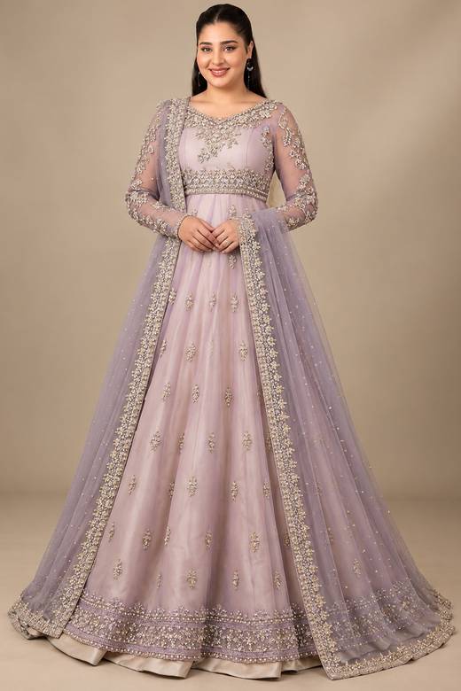Buy Modest Designer Indian Plus Size Dresses Online for Women in USA
