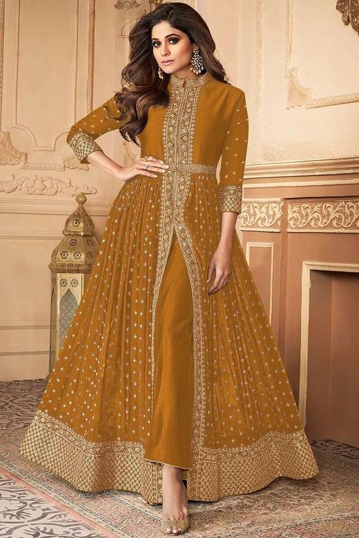 yellow indian dress Shop Light Net Reception Lehenga Choli Online XXL dress or you can give us your own size measurements to get the dress perfectly fit on your body Desi Party Wear for Women