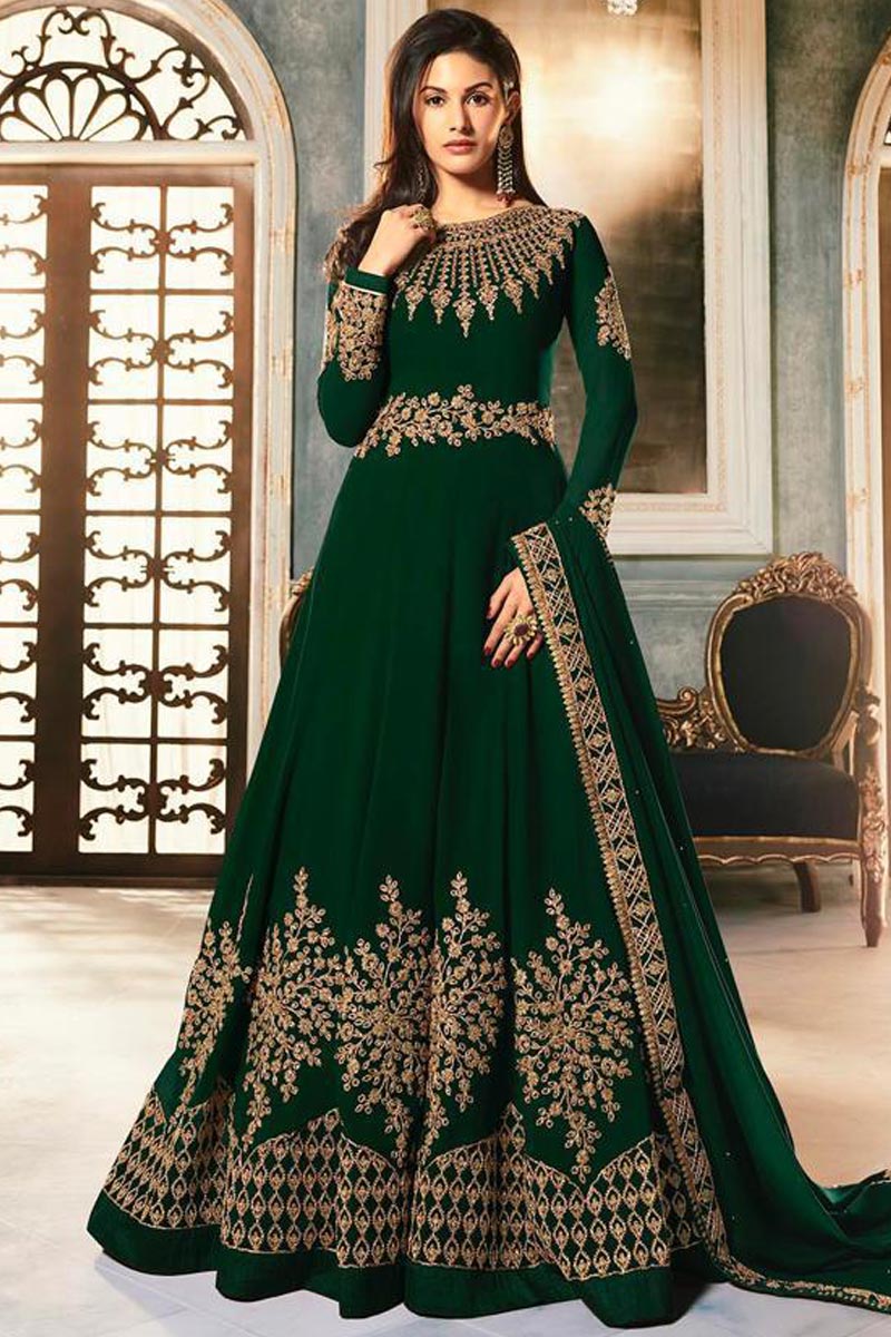 Andaaz Fashion Wedding Anarkali Suits Online Buy Embroidered