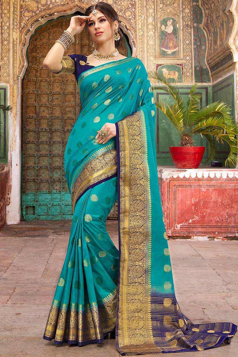 How to identify Pure Kanjivaram Silk Saree? | | Andaaz Fashion Blog