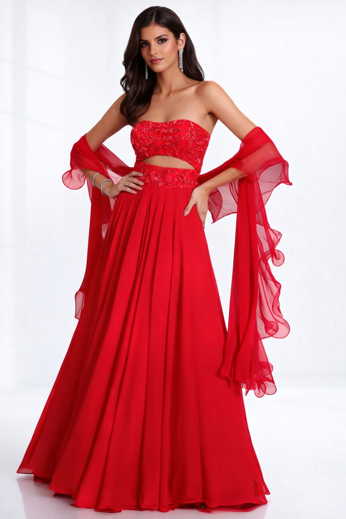 trending birthday dresses THA Dressing Emily Cherry Party Dress main image 1