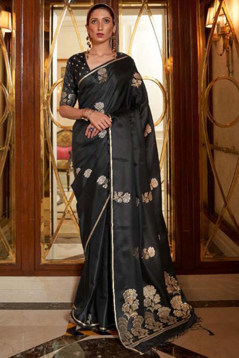 Black saree outfit hotsell