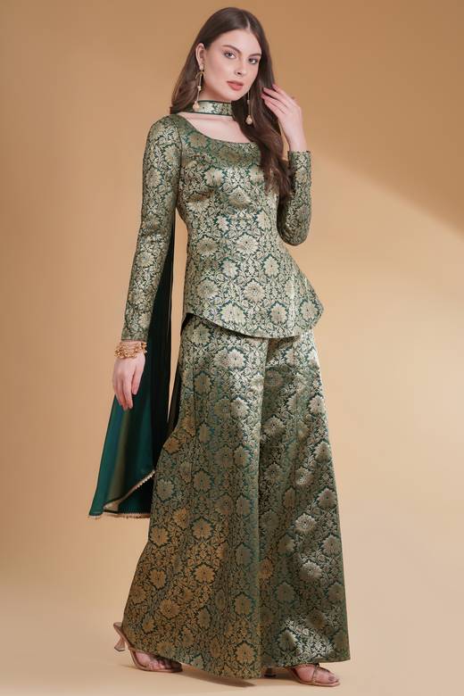 Palazzo Pant Pakistani Wedding Clothing: Buy Palazzo Pant Pakistani Wedding Clothing for Women Online in USA