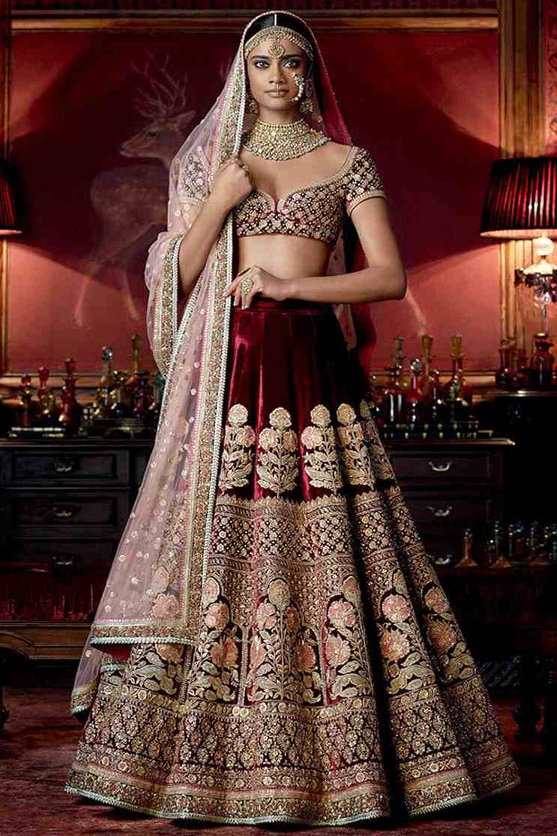 From High-Waist Lehengas To Saree-Drapes, 5 Trendy Bridal Lehenga Designs  For Fashionable Brides | Trends News, Times Now