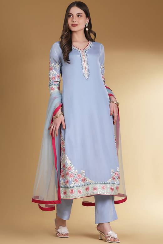 ladies dress eid collection Blue Collection: Buy Blue Eid Outfits for Women Online in USA eid collection 2025 for girl