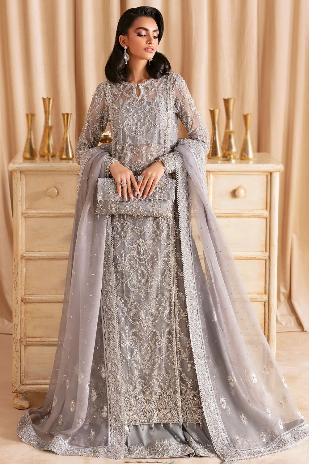 grey organza dress Grey Organza Abaya – SILKYLICIOUS