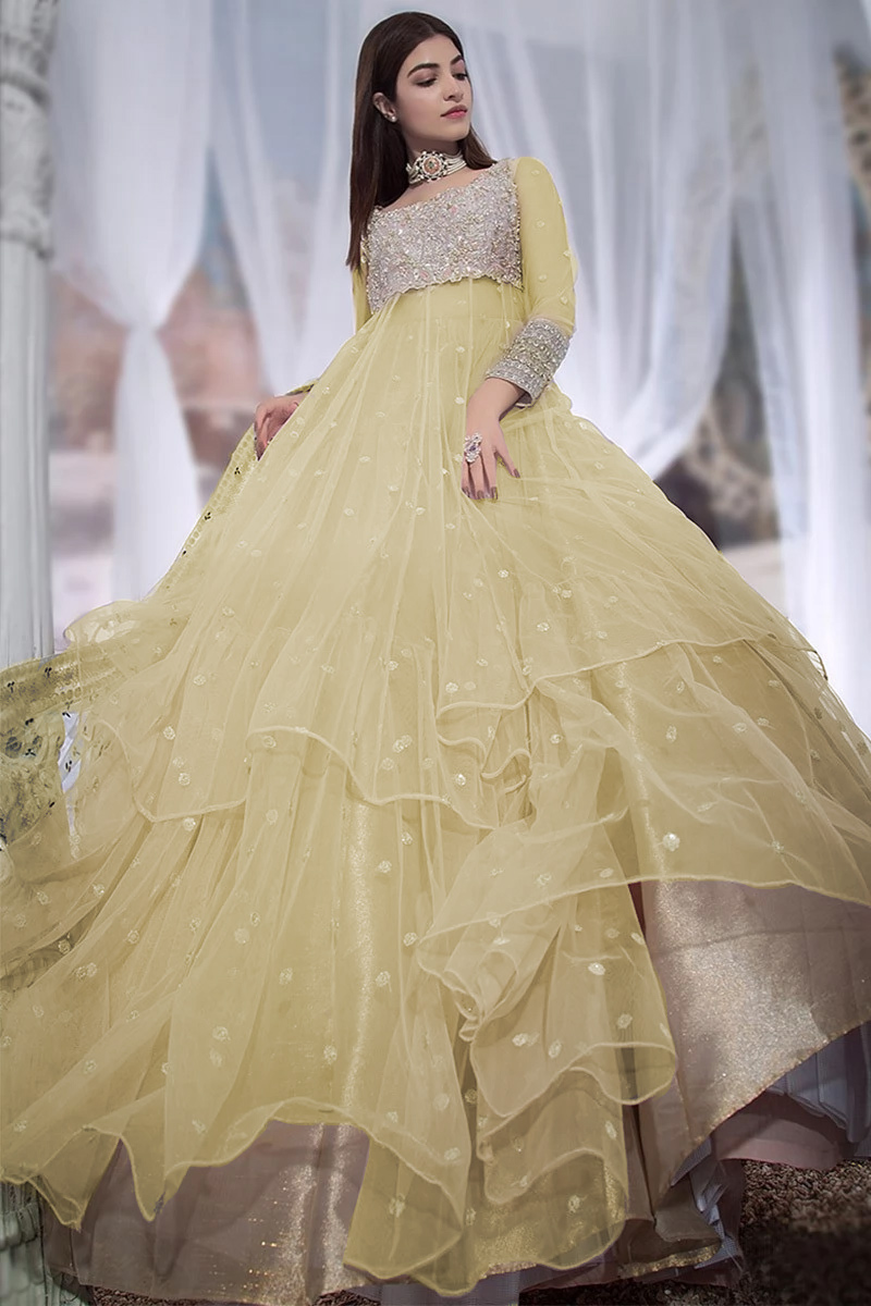 slim fit dress slacks Rose Champagne Sequines Wedding Dresses – TANYA BRIDAL main image 1