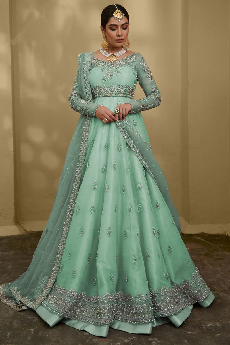 Green lehenga choli clearance