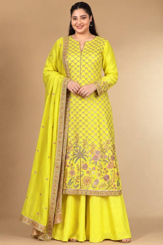haldi dress for plus size ladies Sharara: Buy Haldi Plus Size Sharara Women Online in USA occasion: quinceanera