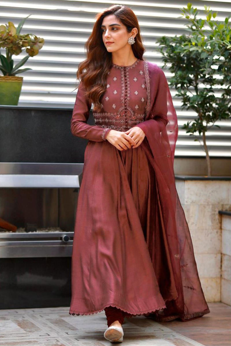 wine anarkali