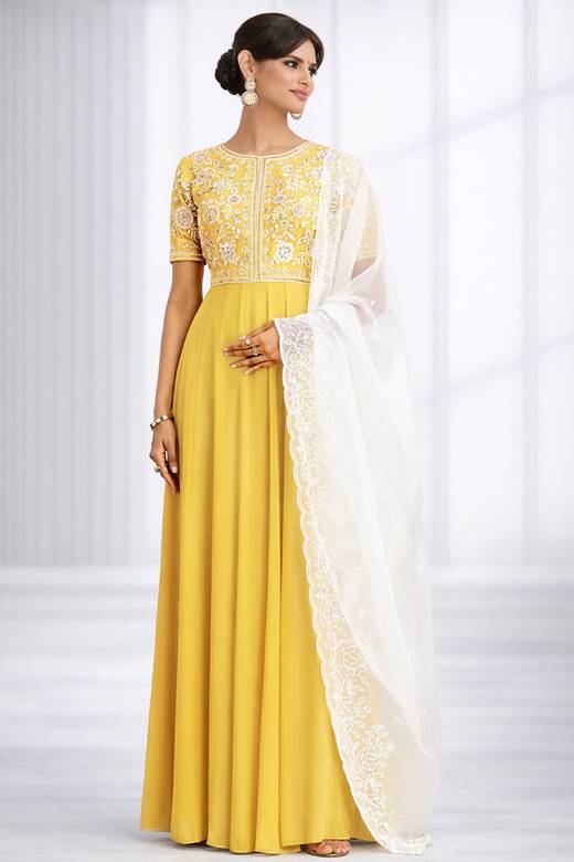haldi dress for plus size ladies Buy Anarkali Style Salwar Kameez Online Women in USA plus size anarkali suit