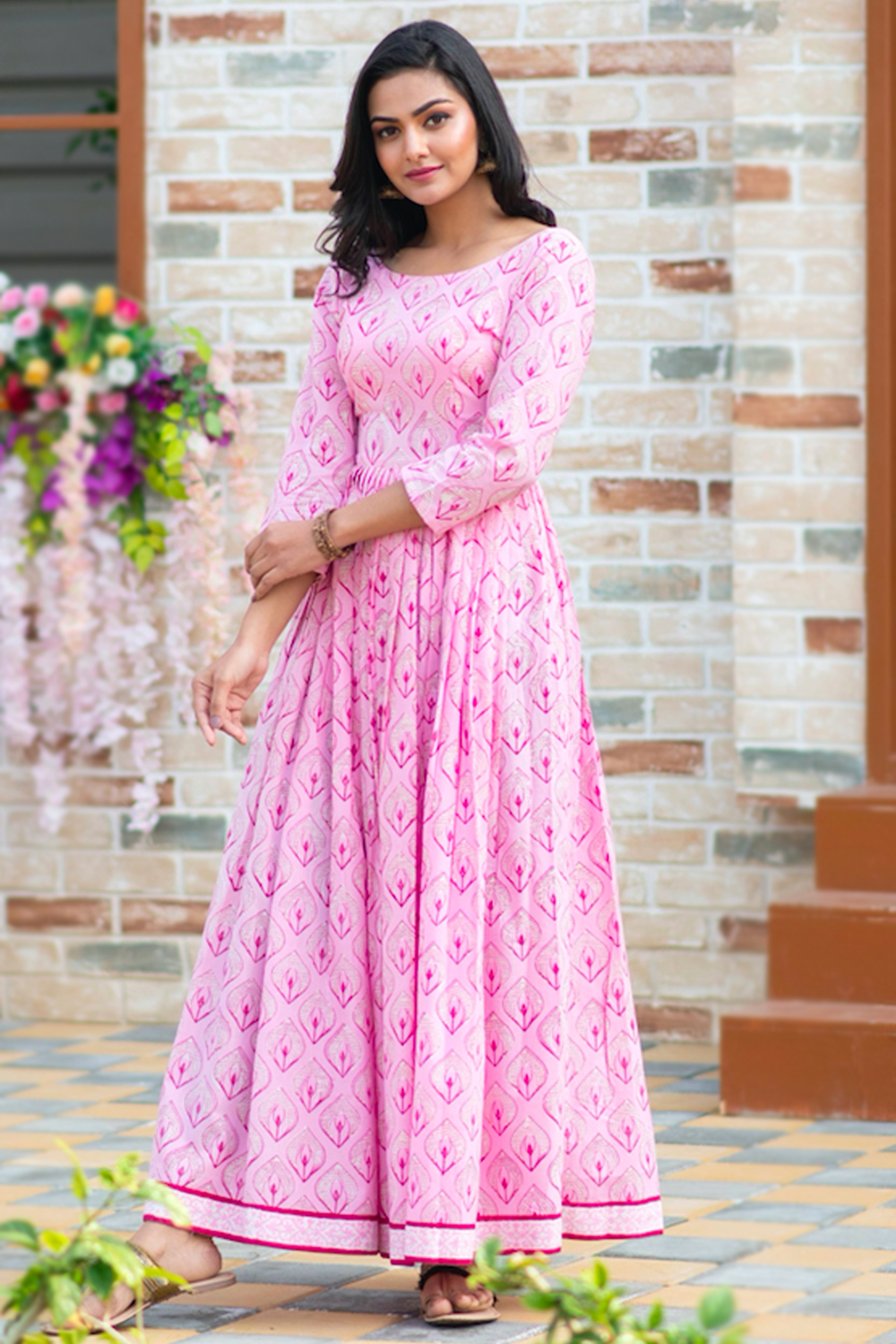 Casual gown for ladies best sale