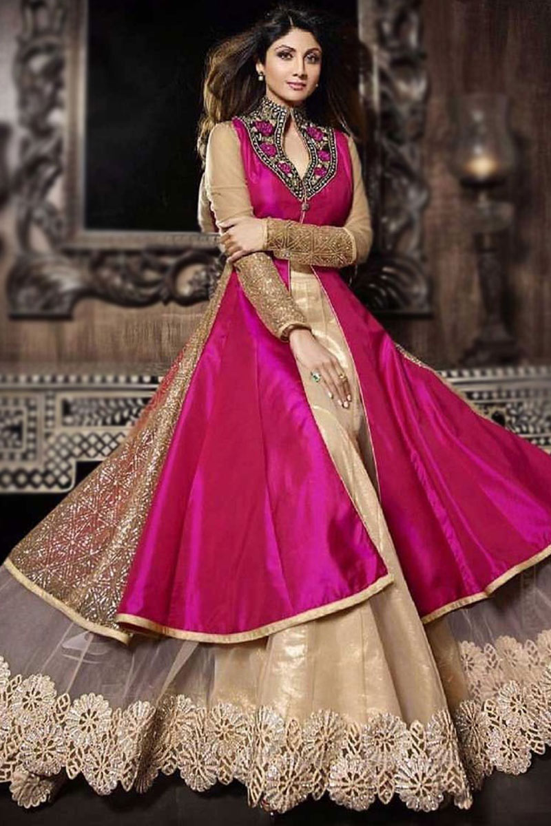 Pink Taffeta Silk Lehenga Choli With Real Mirror Work Women Chaniya Choli With Soft Net Dupatta For Wedding Wear store Lehenga