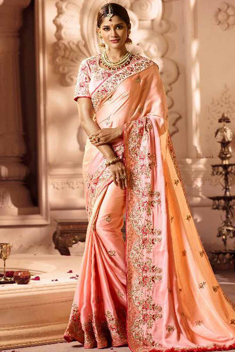 Pure Indian Soft Silk Saree With 2024 Gold Zari Silk Saree, Silk Saree, Saree Blouse, Party Wear Saree, Diwali Saree, New Year Saree