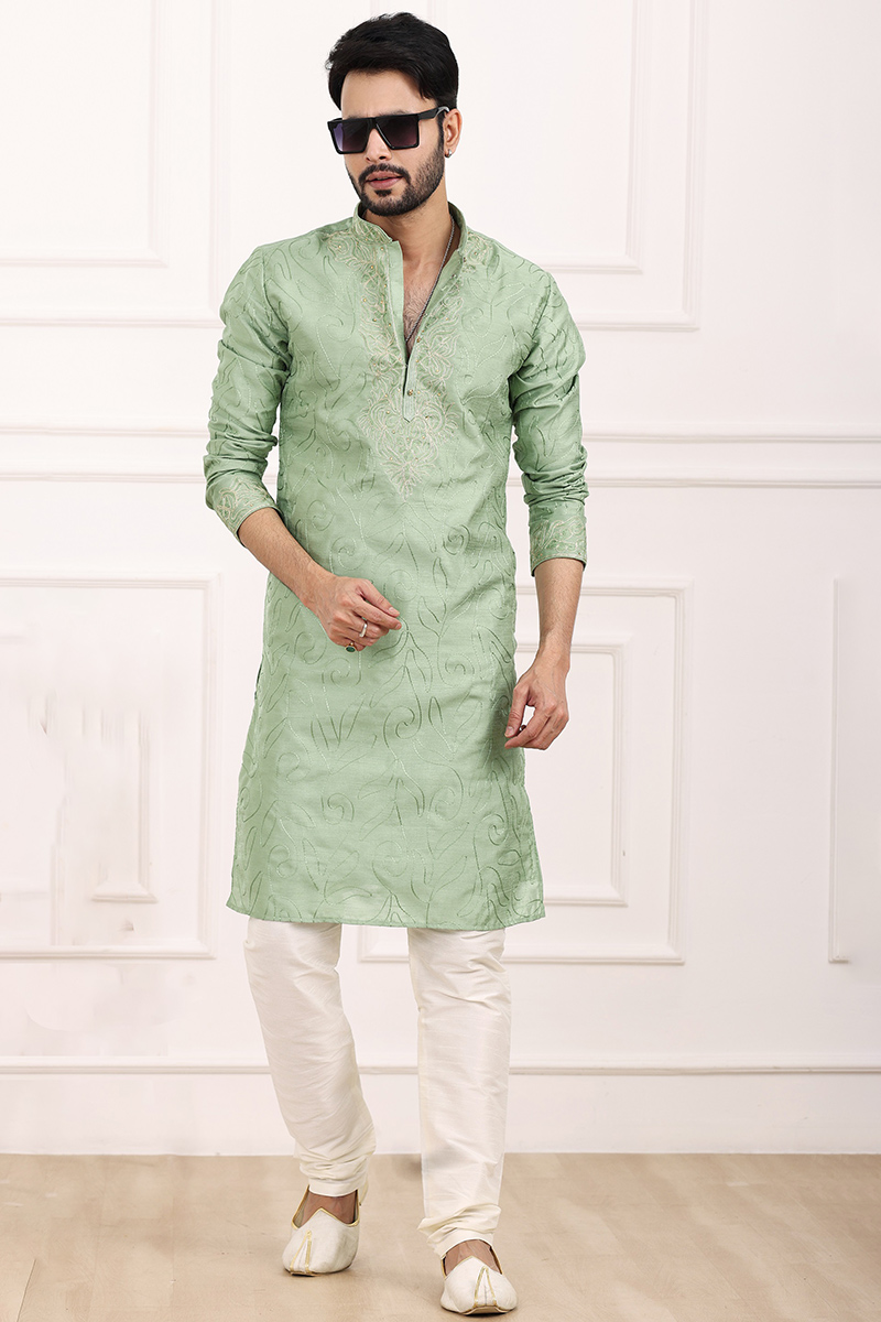 Kurta pajama side button design sale