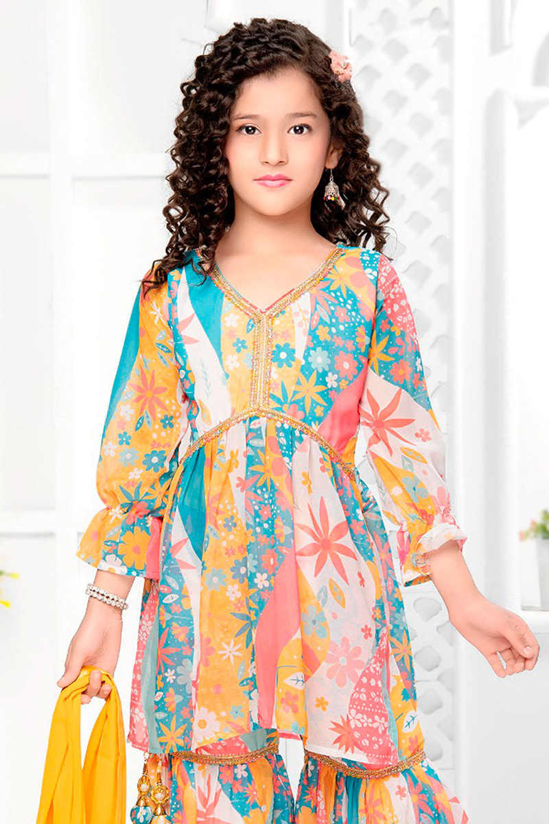 Sharara dress girl hotsell