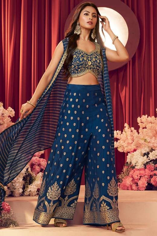 blue indo western dress Buy Indian Dresses Online for Women in USA Engagement 颜色:Blue tulle prom dresses slate blue bridesmaid dresses This ensemble is not