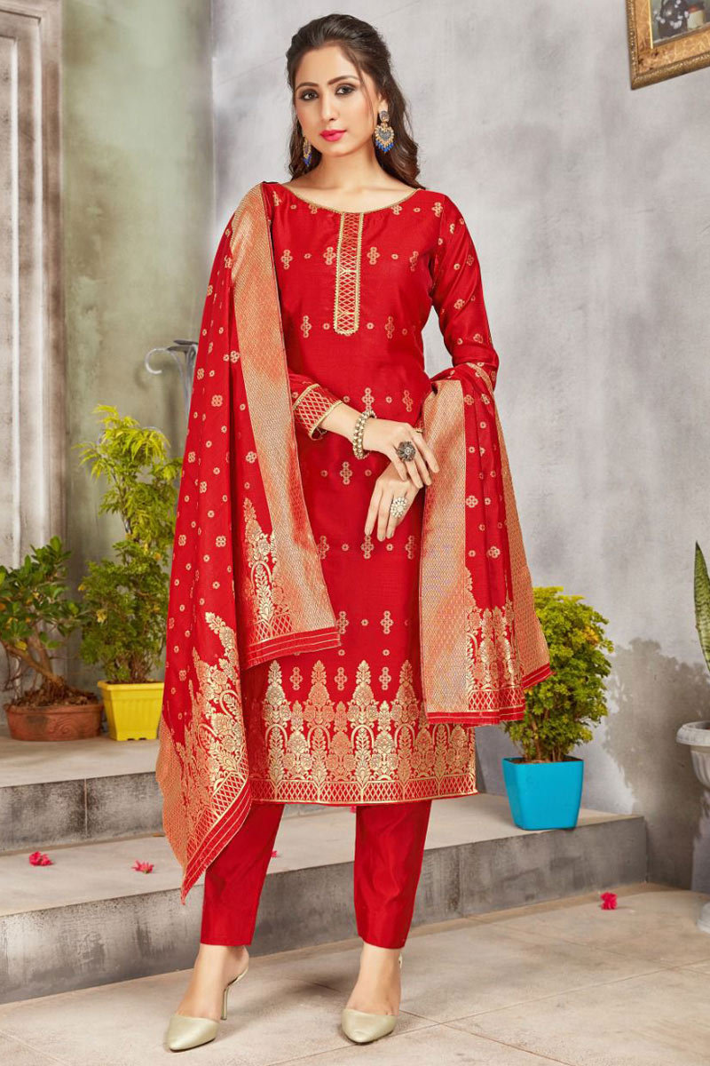 Shloka Vol 3 Banarasi Silk Wholesale Salwar Suit Catalog
