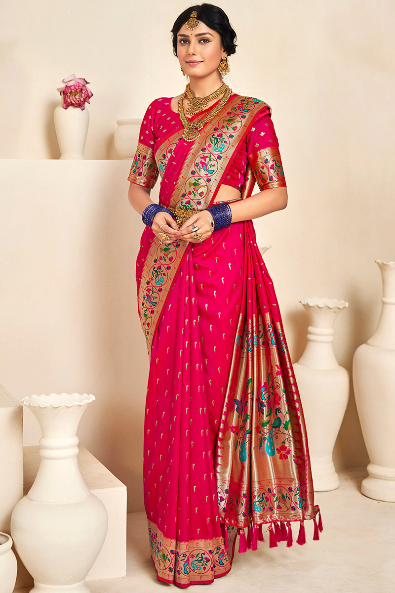 Paithani saree style best sale