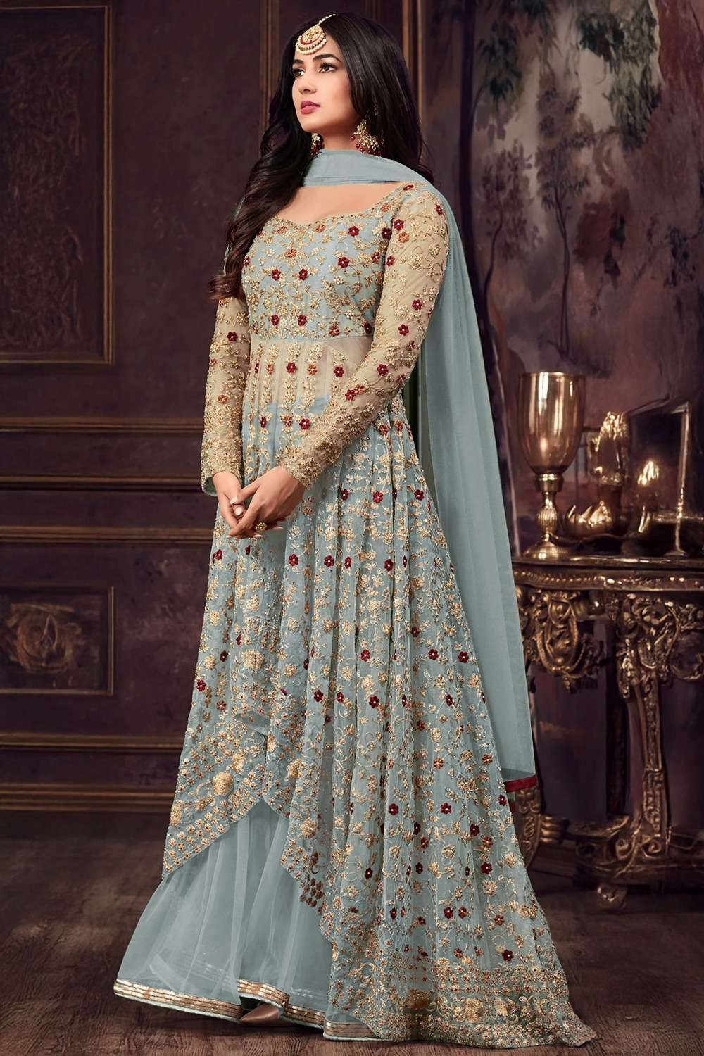 Buy Long Indian Dresses Online for Women in the USA