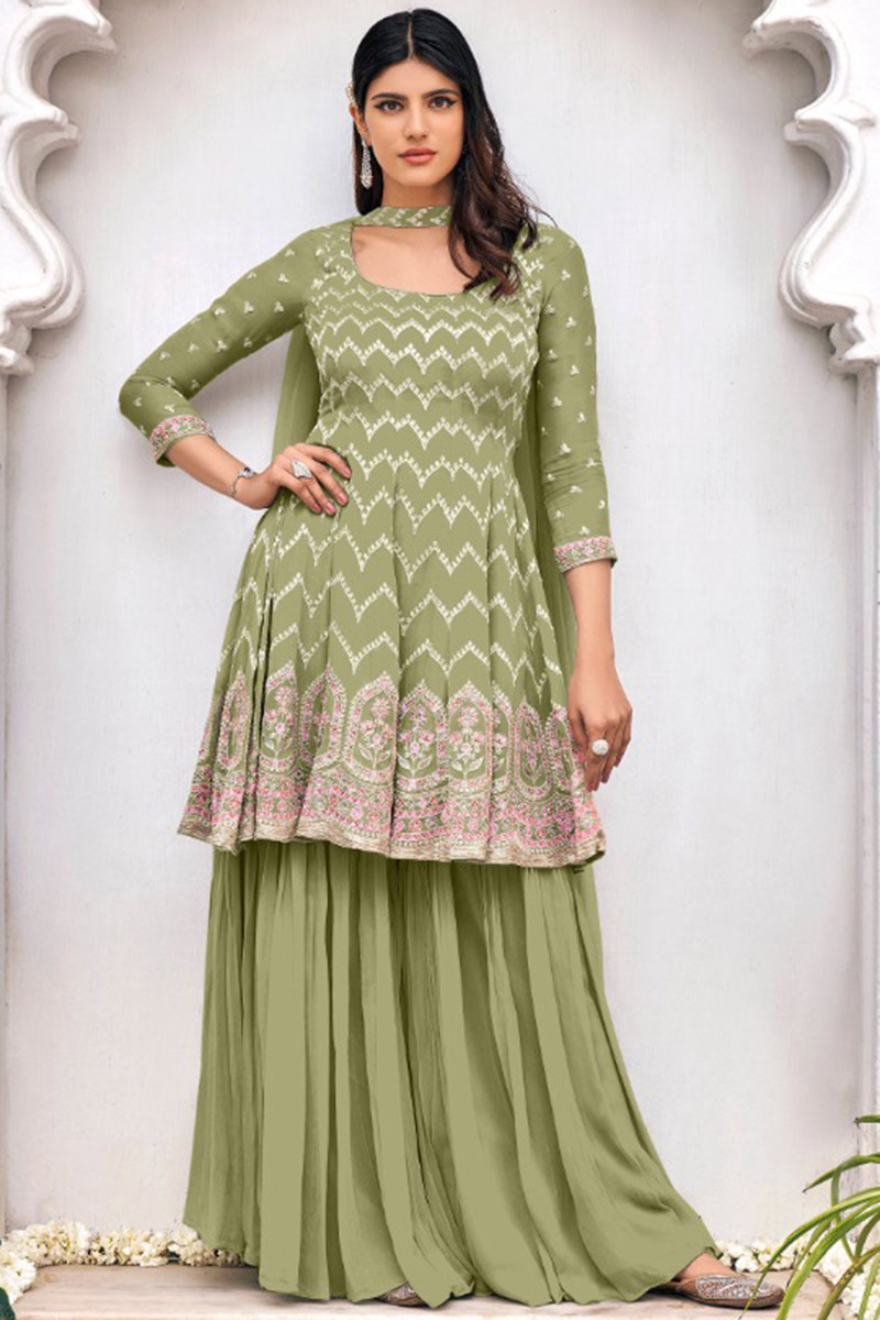 sage green eid dress Heavy Hearted Satin Maxi Dress