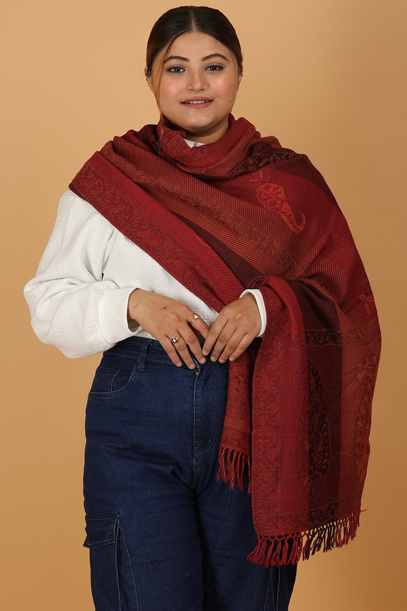 Stoles Online Woolen Stoles For Ladies Buy Authentic Kullu Pure Wool Stoles  Online GiTAGGED
