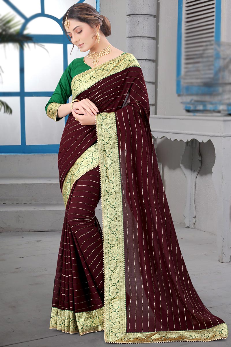 second day wedding sarees