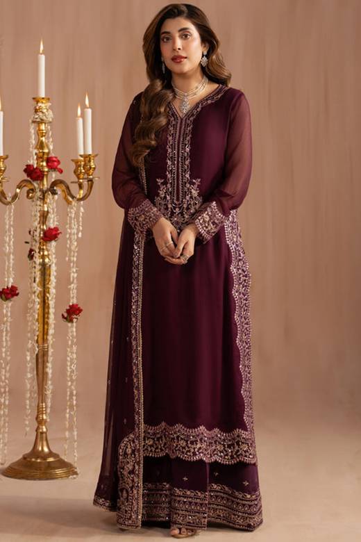 maroon chiffon dress pakistani Buy Wedding Clothing Online for Women in USA casual maroon maxi dress pakistani VANTINA | Mermaid halter lhm Color:BLACK-NOVCOTSLB