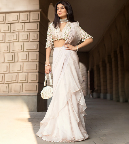 Must-See: 20 Mesmerising White Gown Designs For The Indian Bride