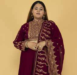 Plus Size Anarkali Dresses