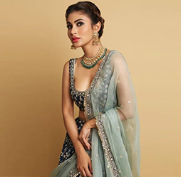 Blue Lehenga